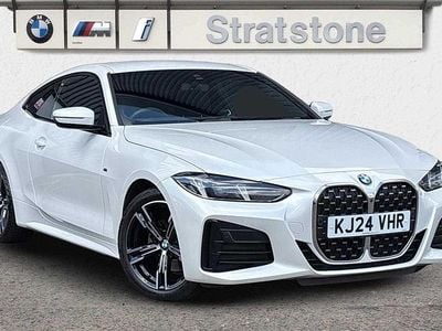White Used 2024 BMW 420 M Sport Coupe | £35,990 (Fair price)