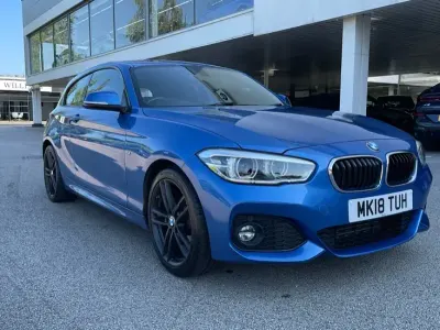 Used BMW 118 M Sport 134 HP (98 kW) 2018 Blue