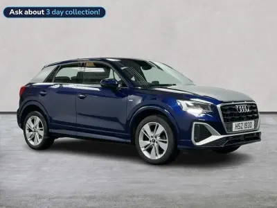 Used Audi Q2 S-Line 150 HP (110 kW) 2023 Blue SUV