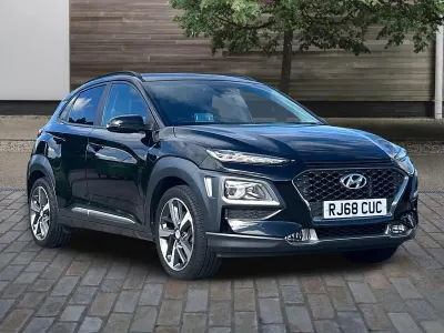 Gebraucht Hyundai Kona Premium SE 120 PS (88 kW) 2018 Schwarz SUV