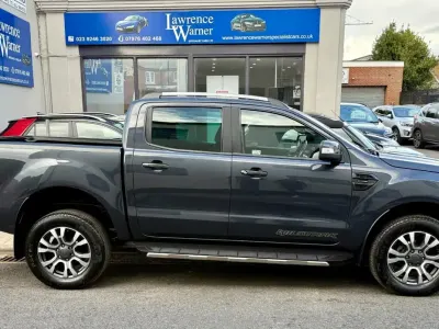 Begagnad Ford Ranger Wildtrack 2021 Grå Pickup