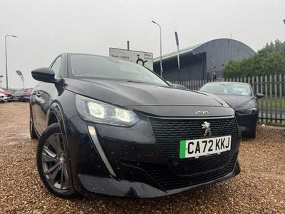 Black Used 2022 Peugeot e-208 Allure+ Hatchback | £12,450 (Fair price)