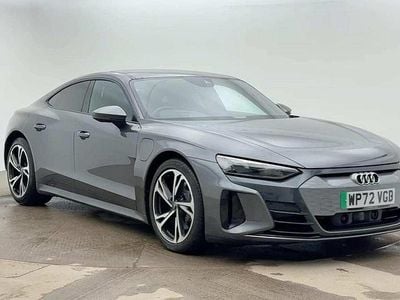 Grey Used 2022 Audi e-tron GT quattro Advanced Sedan | £35,950 (Fair price)