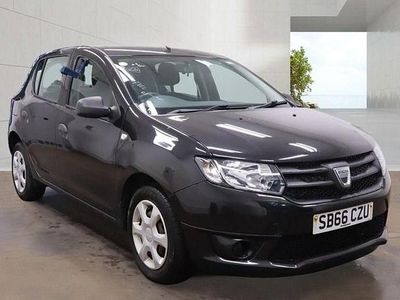 Begagnad Dacia Sandero Ambiance 75 HK (55 kW) 2016 Svart Halvkombi