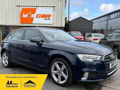 Used Audi A3 Sportback Sport 190 HP (139 kW) 2017 Blue Hatchback