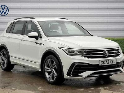 Used VW Tiguan R-line Edition 150 HP (110 kW) 2023 White SUV