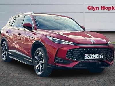 New MG HS SE 2025 Red SUV