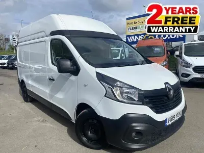 Begagnad Renault Trafic Business 2019 Vit Minibuss