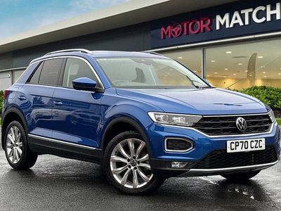 Used VW T-Roc SEL 2021 Blue SUV