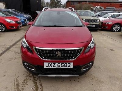 Used Peugeot 2008 Allure 100 HP (73 kW) 2016 Red SUV