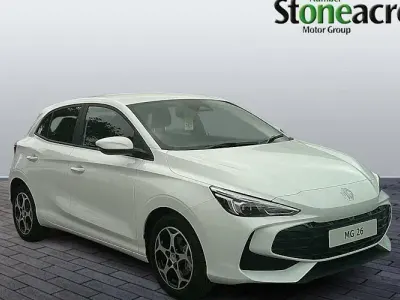 New MG MG3 SE 116 HP (85 kW) 2026 White Hatchback