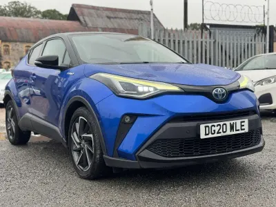 Used Toyota C-HR 122 HP (89 kW) 2020 Blue SUV