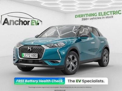 Used DS Automobiles DS3 Crossback Bastille 100 kW (136 HP) 2022 Blue SUV