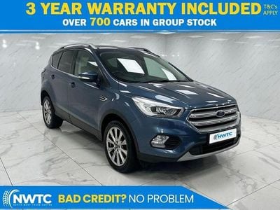 Begagnad Ford Kuga Titanium 120 HK (88 kW) 2019 Blå SUV