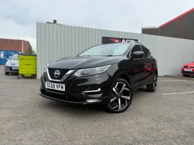 Used Nissan Qashqai Tekna 2018 Black SUV