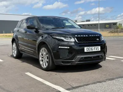 Used Land Rover Range Rover evoque HSE Dynamic 2016 Black SUV