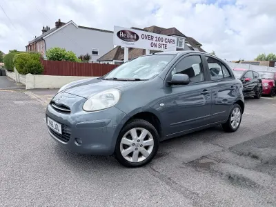Used Nissan Micra Acenta 98 HP (72 kW) 2011 Grey Hatchback