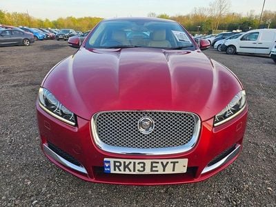 Used Jaguar XF Luxury 2013 Red Sedan