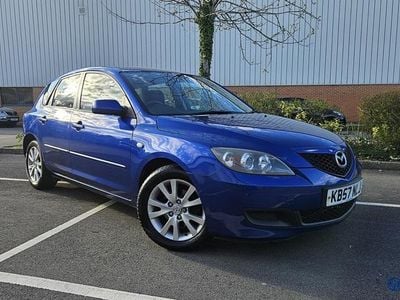 Used Mazda 3 103 HP (75 kW) 2007 Blue Hatchback