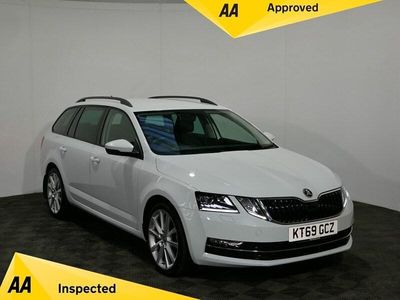 White Used 2019 Skoda Octavia SE L Estate | £13,000 (Fair price)