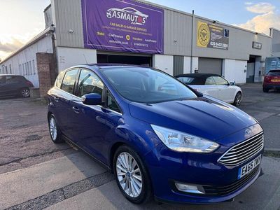 Begagnad Ford C-MAX Titanium 125 HK (91 kW) 2015 Blå Minibuss