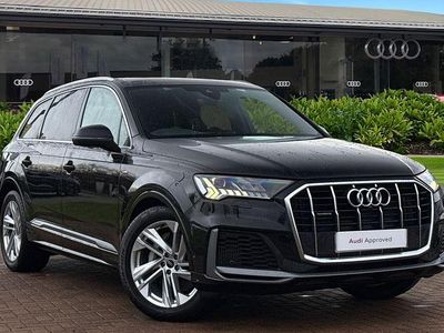 Black Used 2023 Audi Q7 S-Line SUV | £38,490 (Good price)