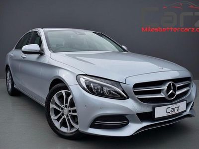 Begagnad Mercedes C220 2014 Silver Sedan