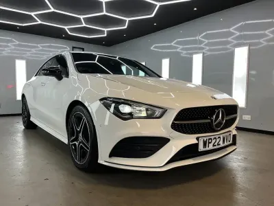 Used Mercedes CLA180 AMG Line Premium 2022 White Sedan