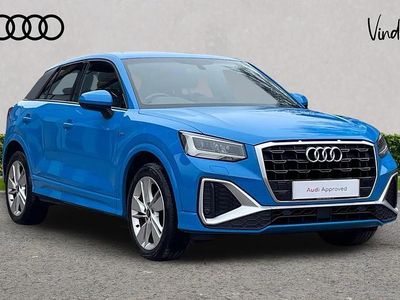 Used Audi Q2 S-Line 147 HP (108 kW) 2021 Blue SUV