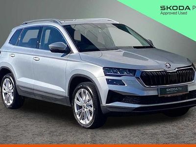 Used Skoda Karoq SE L 110 HP (80 kW) 2025 Brilliant silver metallic SUV