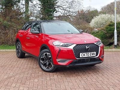 Used DS Automobiles DS3 Prestige 102 HP (75 kW) 2020 Red Hatchback
