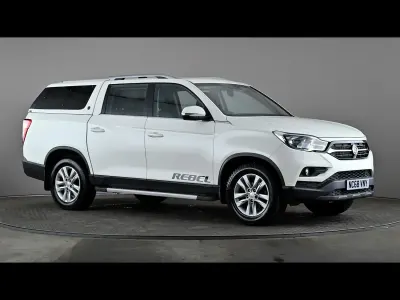 Used SsangYong Musso 181 HP (133 kW) 2019 White Pickup