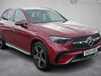 Used Mercedes GLC300 AMG line 258 HP (189 kW) 2024 Red SUV