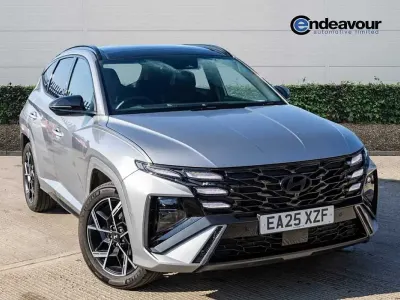 Używany Hyundai Tucson N Line 215 KM (158 kW) 2025 Srebrny SUV