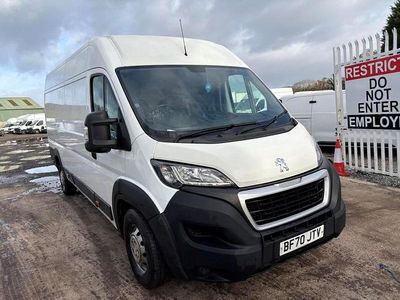 Used Peugeot Boxer 140 HP (102 kW) 2020 White Van