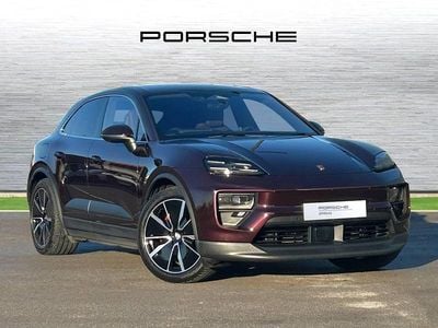 Maroon Used 2025 Porsche Macan SUV | £77,900 (Fair price)