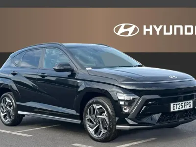 Used Hyundai Kona N Line 138 HP (101 kW) 2025 Black SUV