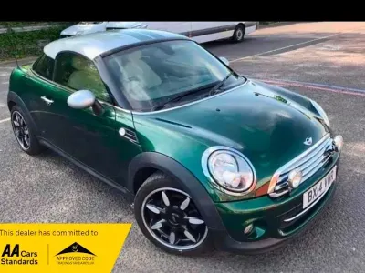 Used Mini Cooper Coupé Hatch 122 HP (89 kW) 2014 Green Coupe