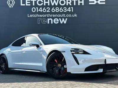 Used Porsche Taycan 500 kW (680 HP) 2020 White Sedan
