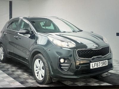 Begagnad Kia Sportage 136 HK (100 kW) 2017 Svart SUV