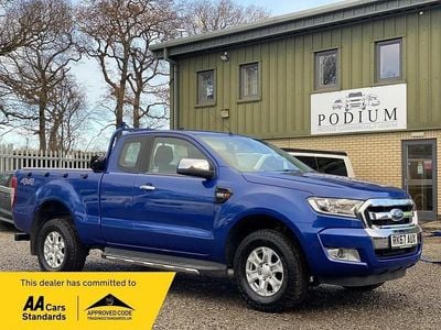Blue Used 2017 Ford Ranger XLT Pickup | £10,990 (Fair price)