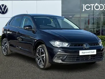 New VW Polo Match 94 HP (69 kW) 2026 Black Hatchback