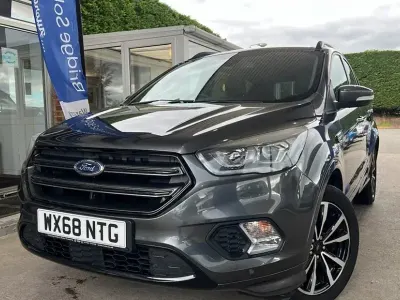 Used Ford Kuga ST-Line 120 HP (88 kW) 2018 Magnetic grey SUV