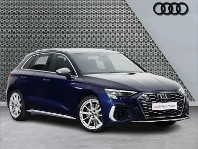 Used Audi S3 Sportback Comfort 306 HP (225 kW) 2023 Blue Hatchback