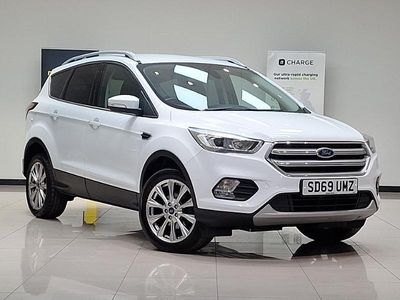 Used Ford Kuga Titanium 150 HP (110 kW) 2019 White SUV