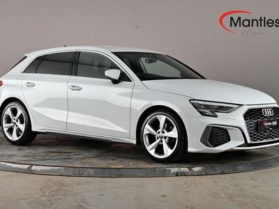 Used Audi A3 Sportback S-Line 110 HP (80 kW) 2023 White Hatchback