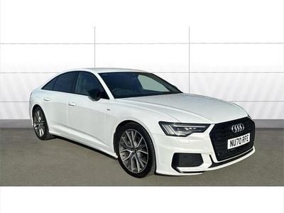 Used Audi A6 Black Edition 204 HP (150 kW) 2020 White Sedan