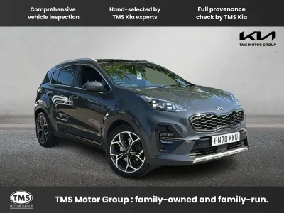 Used Kia Sportage GT-Line S 177 HP (130 kW) 2020 Grey SUV