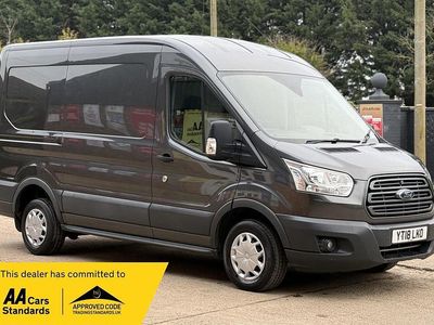 Used Ford Transit 130 HP (95 kW) 2018 Grey Van
