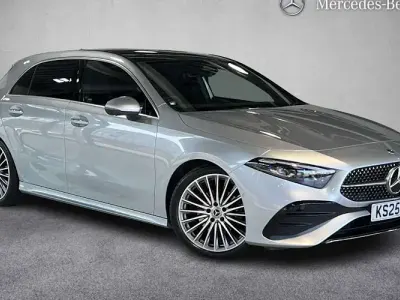 Used Mercedes A200 AMG line 163 HP (119 kW) 2025 Silver Hatchback